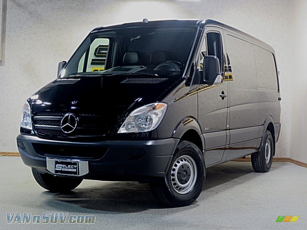 Jet Black / Lima Black Fabric Mercedes-Benz Sprinter 2500 Cargo Van
