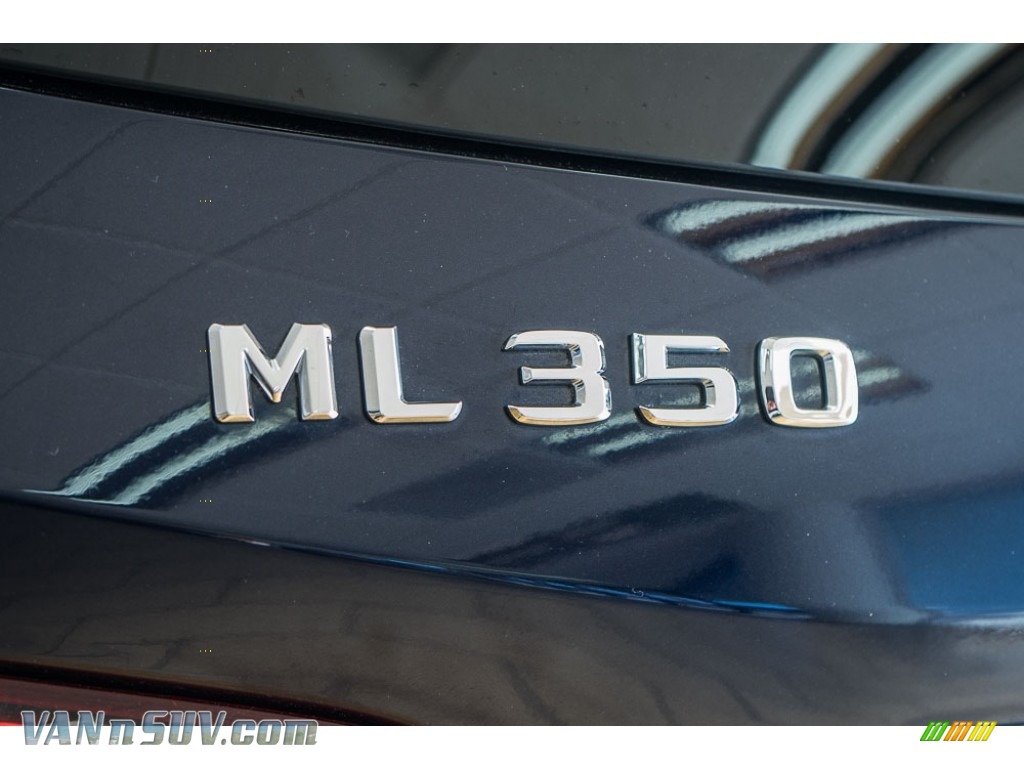 2014 ML 350 BlueTEC 4Matic - Lunar Blue Metallic / Almond Beige photo #7