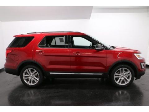 Ruby Red 2017 Ford Explorer XLT 4WD