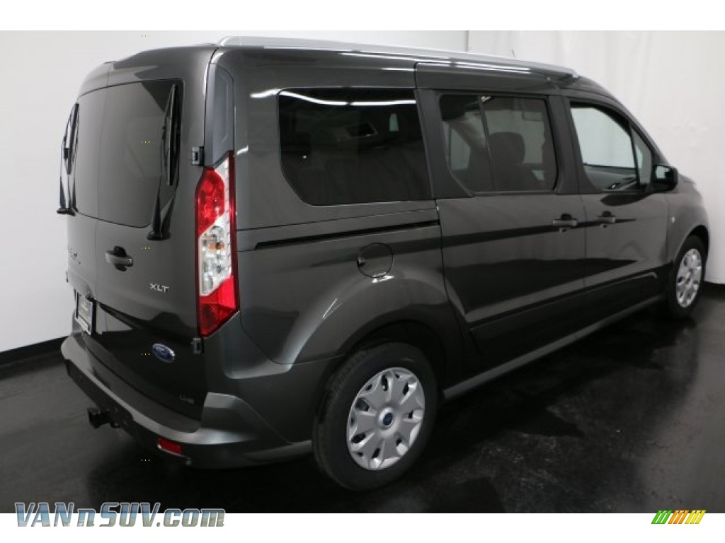 2017 Transit Connect XLT Wagon - Magnetic / Charcoal Black photo #9