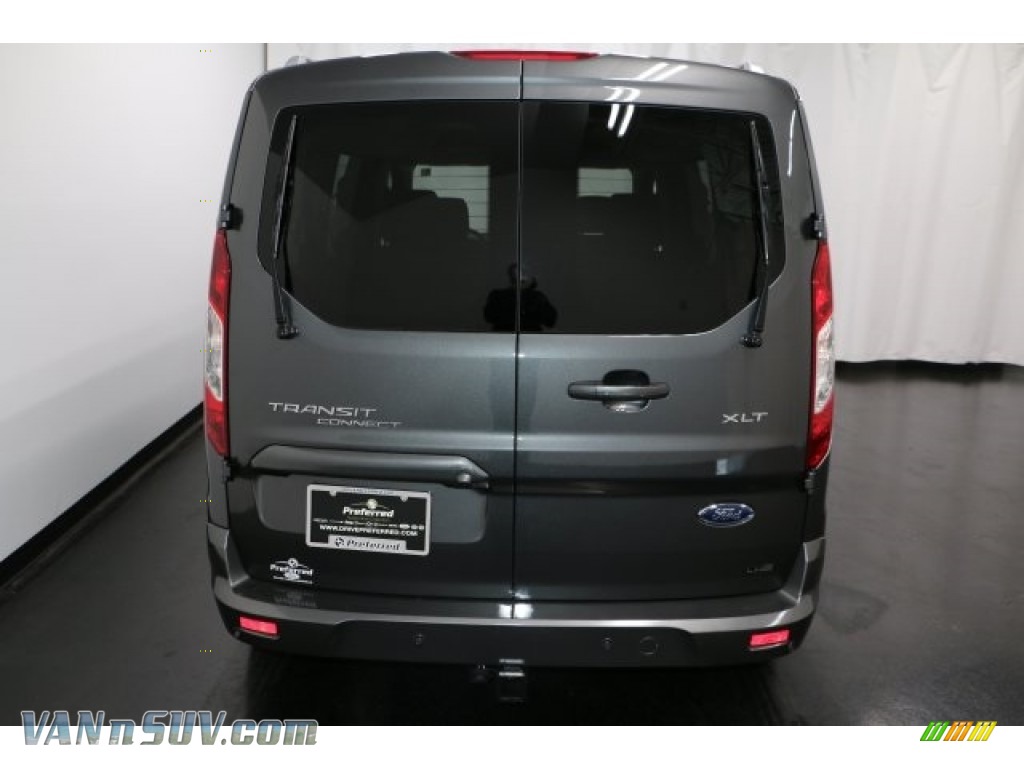 2017 Transit Connect XLT Wagon - Magnetic / Charcoal Black photo #10