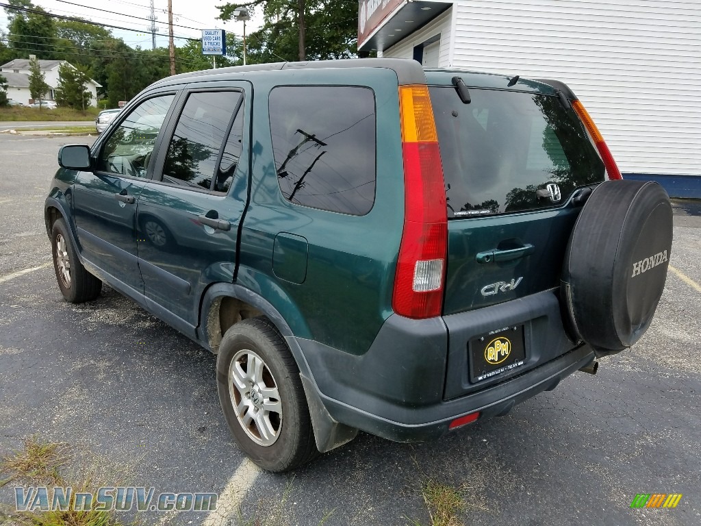 2003 CR-V EX 4WD - Clover Green Pearl / Saddle photo #3