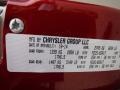 Chrysler Town & Country Touring Deep Cherry Red Crystal Pearl photo #33
