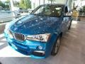 BMW X4 M40i Long Beach Blue Metallic photo #3