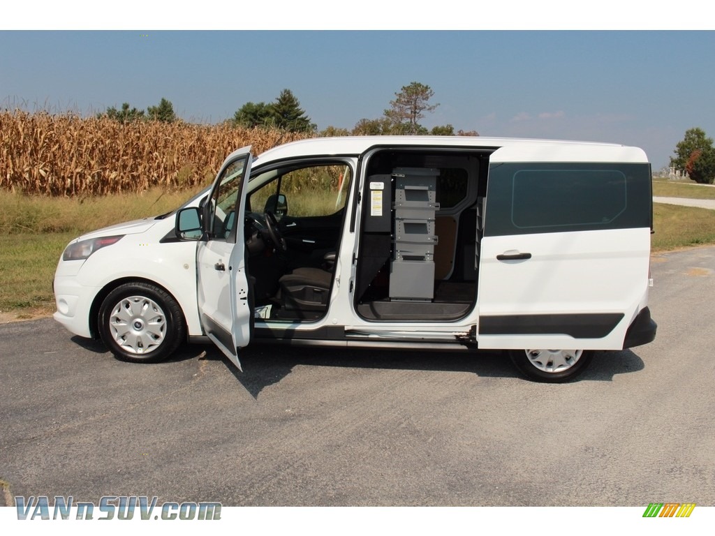 2014 Transit Connect XLT Van - Frozen White / Charcoal Black photo #19
