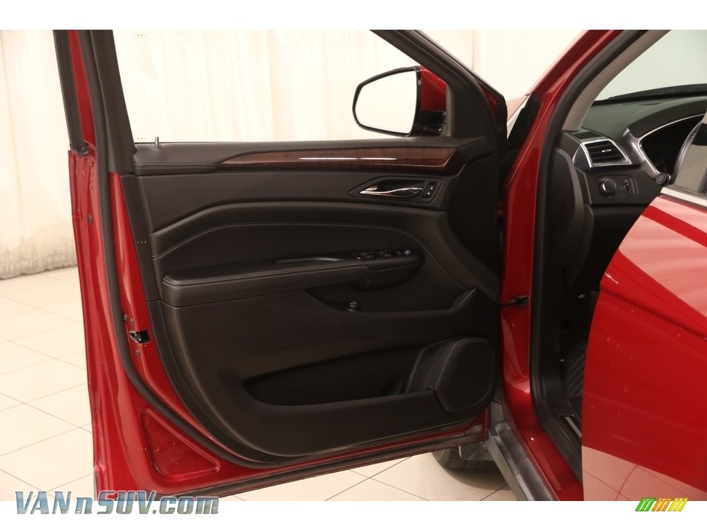 2014 SRX Luxury AWD - Crystal Red Tintcoat / Ebony/Ebony photo #4