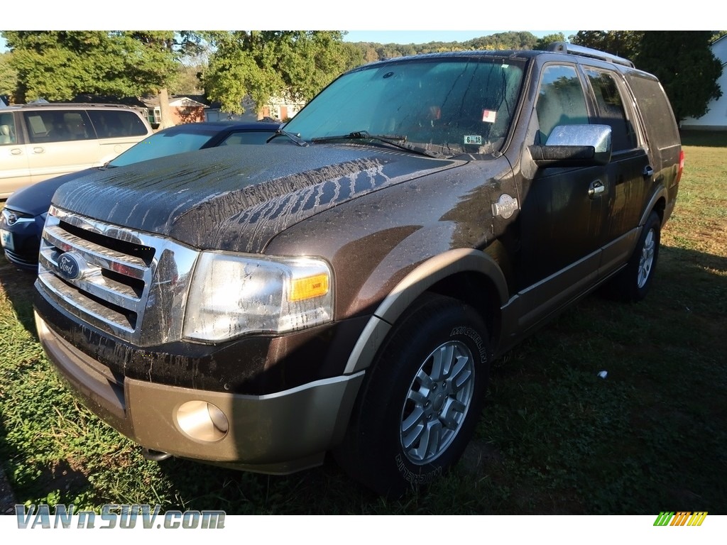 2013 Expedition King Ranch 4x4 - Kodiak Brown / King Ranch Charcoal Black/Chaparral Leather photo #3