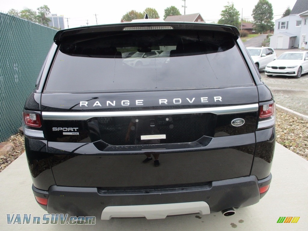 2017 Range Rover Sport HSE - Narvik Black / Ebony/Ebony photo #4