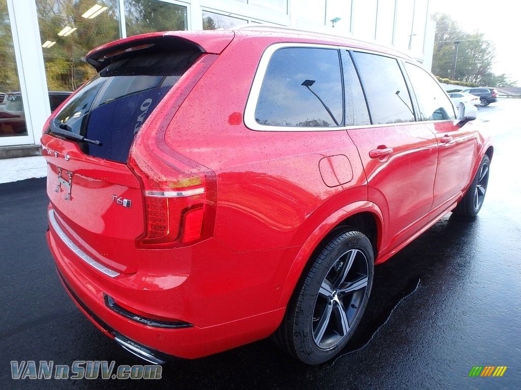 2018 XC90 T6 AWD R-Design - Passion Red / Charcoal photo #2