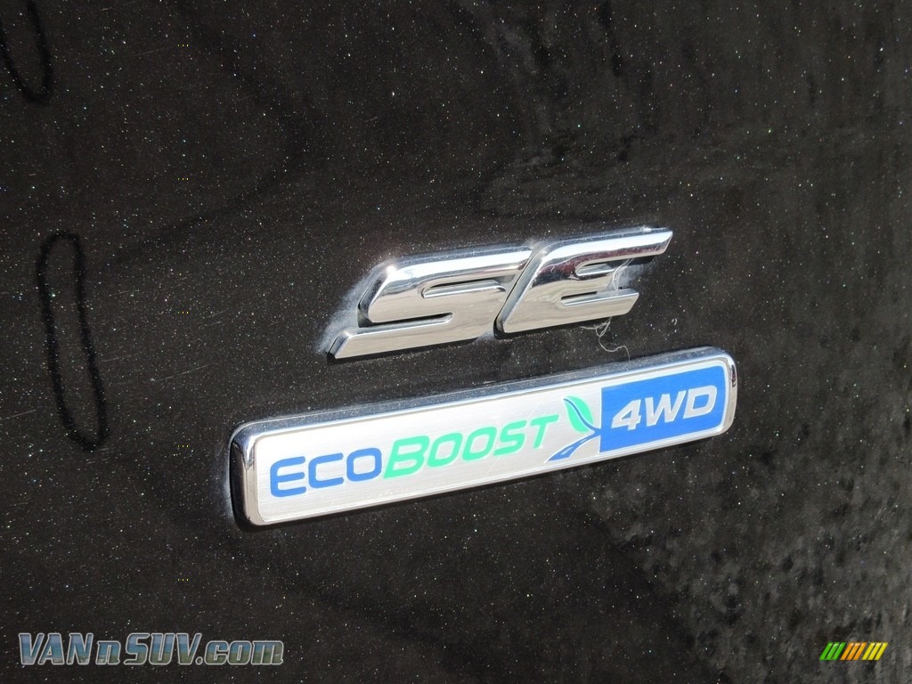 2014 Escape SE 1.6L EcoBoost 4WD - Tuxedo Black / Medium Light Stone photo #9