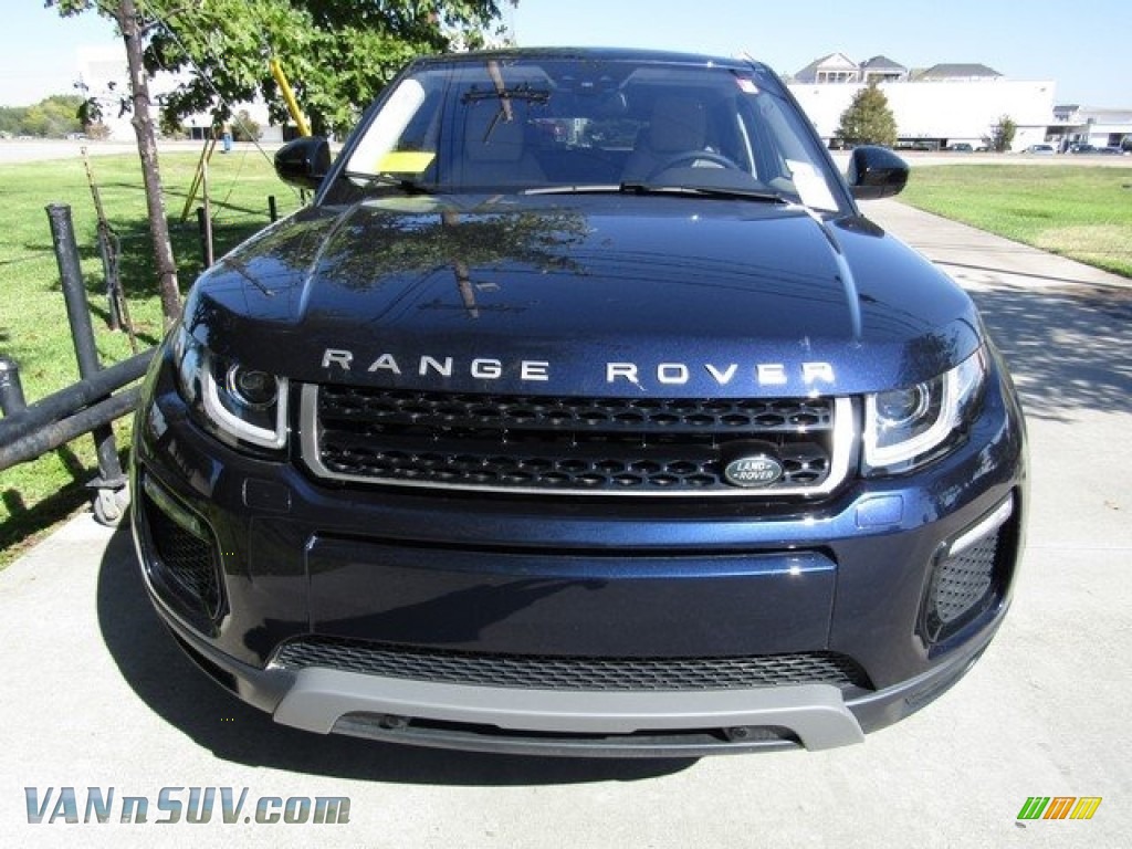 2017 Range Rover Evoque SE - Loire Blue Metallic / Espresso/Almond photo #9
