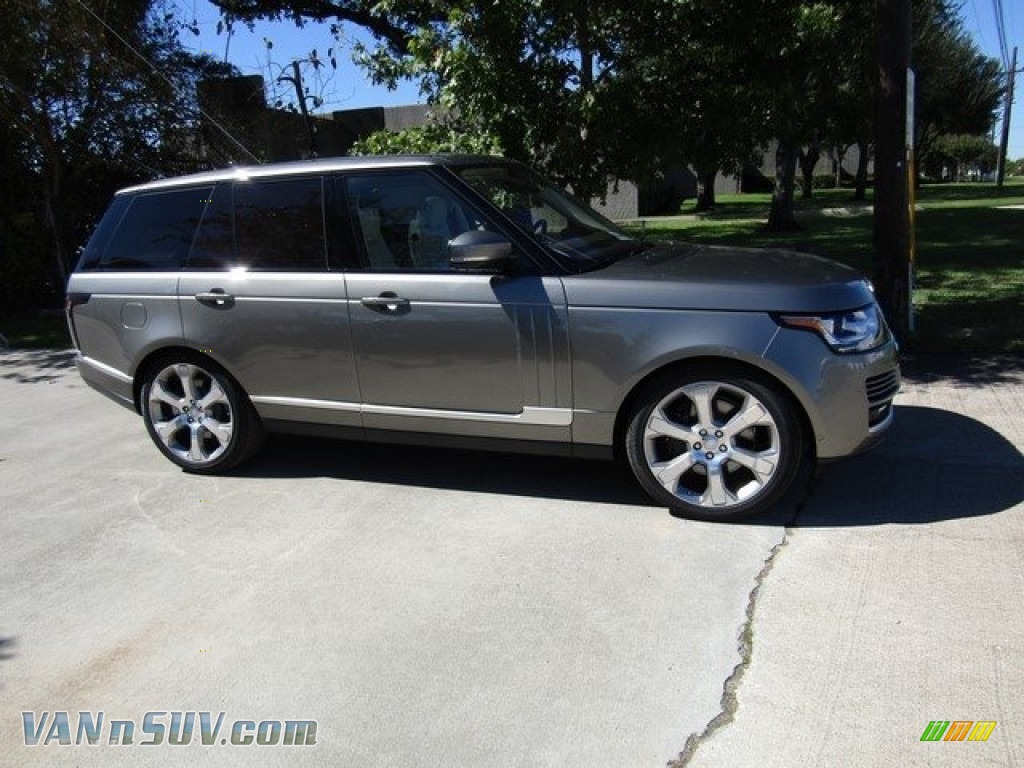 Silicon Silver Metallic / Ebony/Ivory Land Rover Range Rover Supercharged