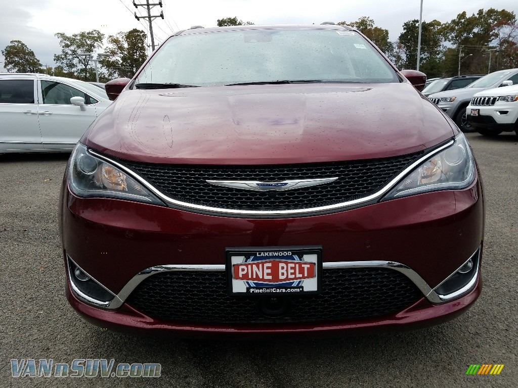 2018 Pacifica Touring L - Velvet Red Pearl / Cognac/Alloy/Toffee photo #2