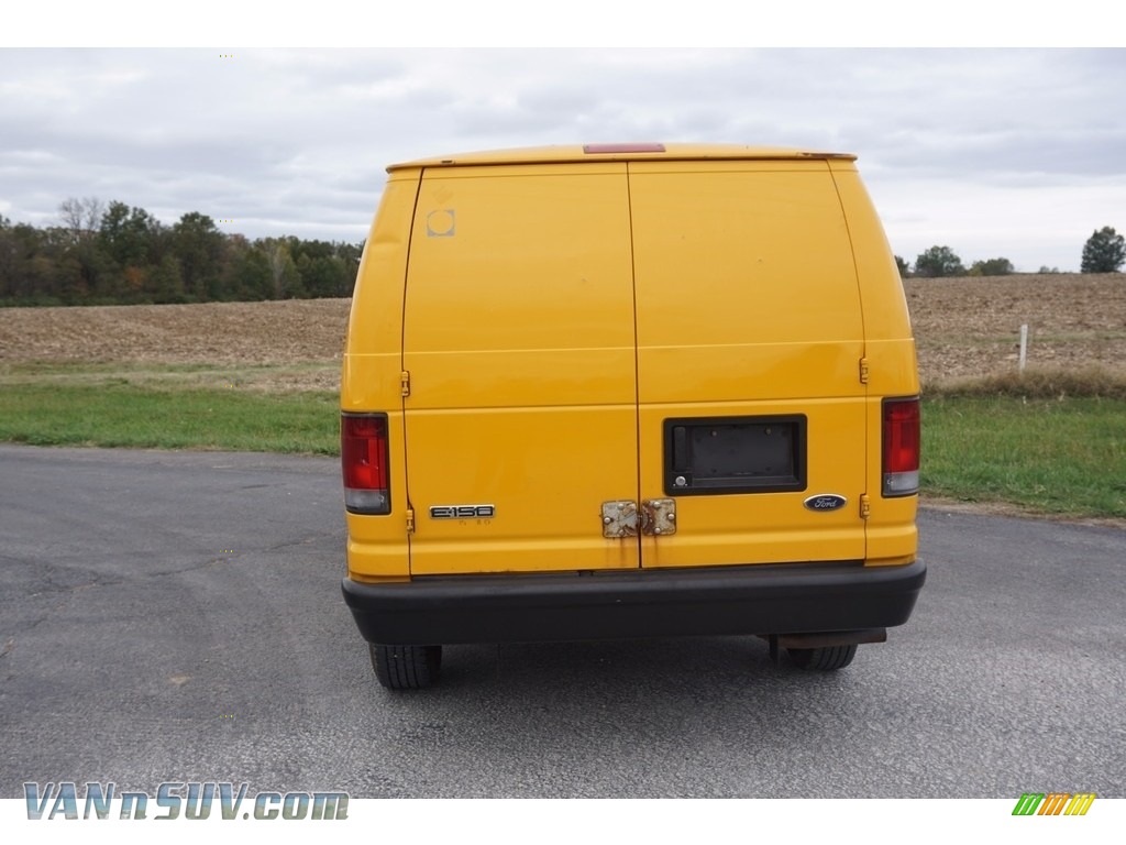 2008 E Series Van E150 Commercial - Fleet Yellow / Medium Flint photo #3