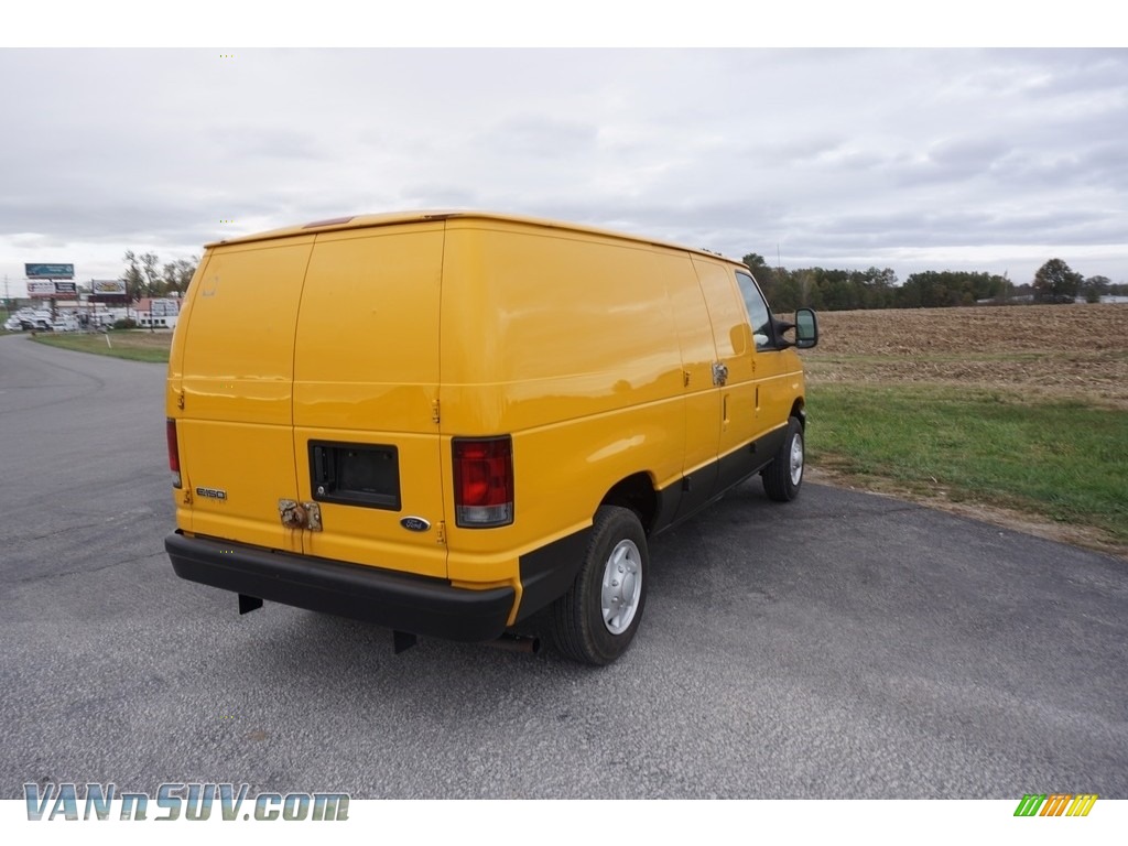 2008 E Series Van E150 Commercial - Fleet Yellow / Medium Flint photo #22