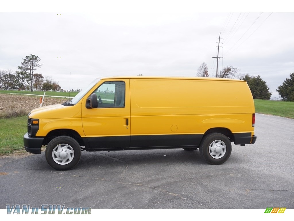 2008 E Series Van E150 Commercial - Fleet Yellow / Medium Flint photo #32