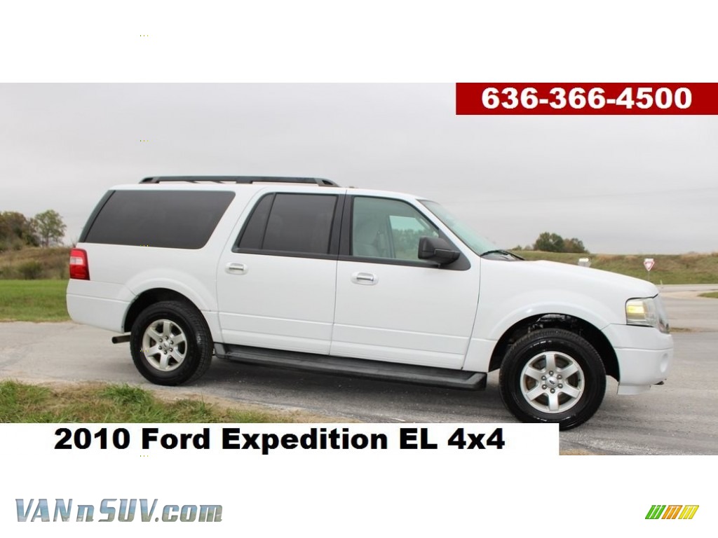 Oxford White / Stone Ford Expedition EL XLT 4x4