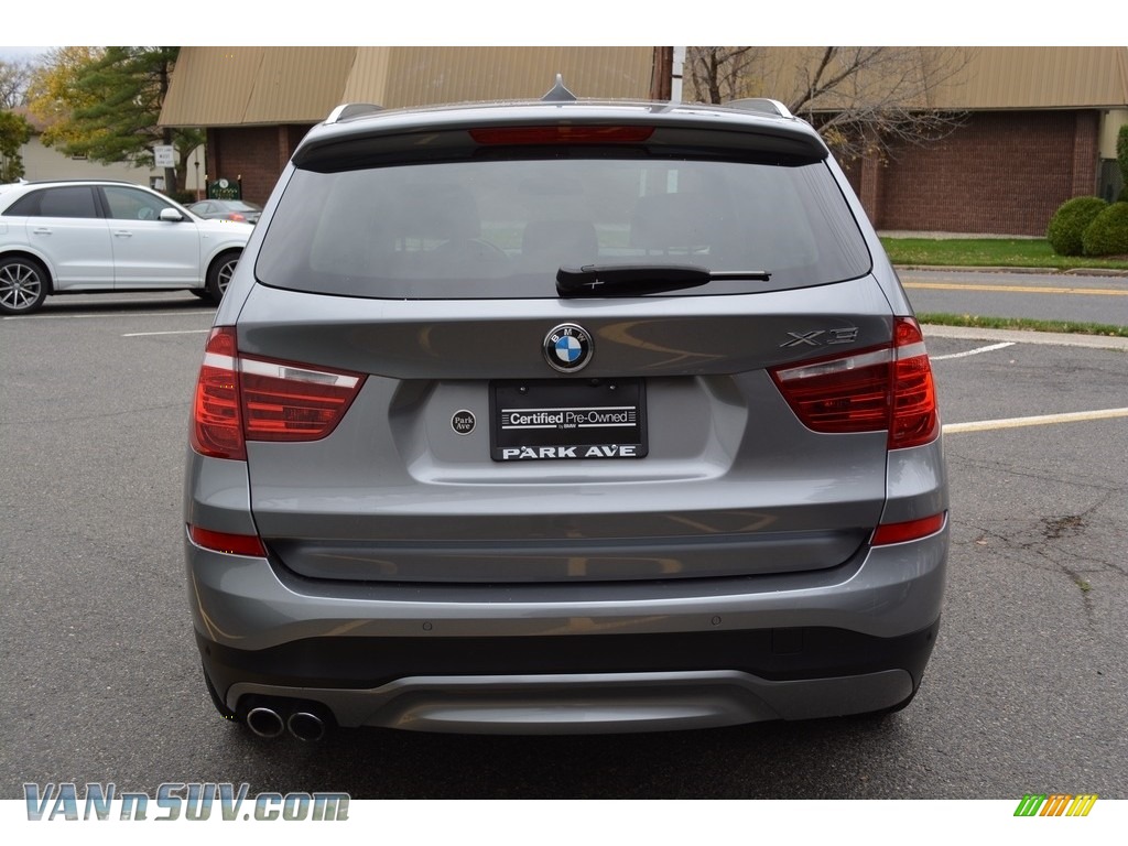 2015 X3 xDrive28i - Space Grey Metallic / Black photo #4