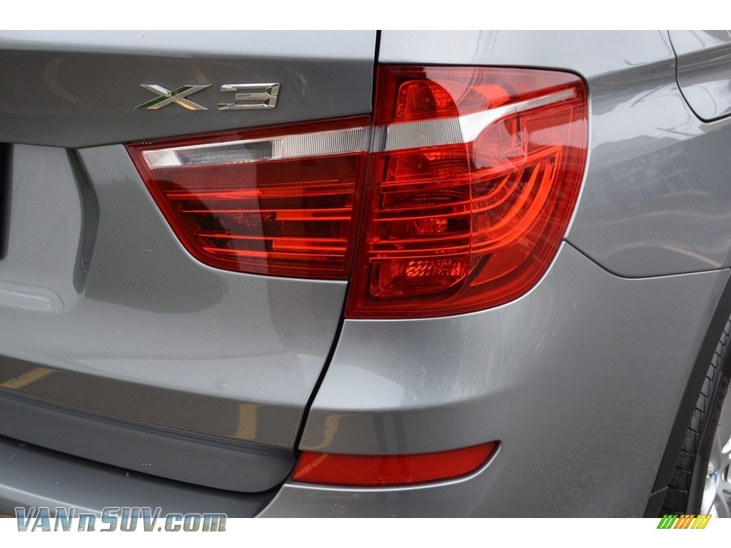 2015 X3 xDrive28i - Space Grey Metallic / Black photo #23
