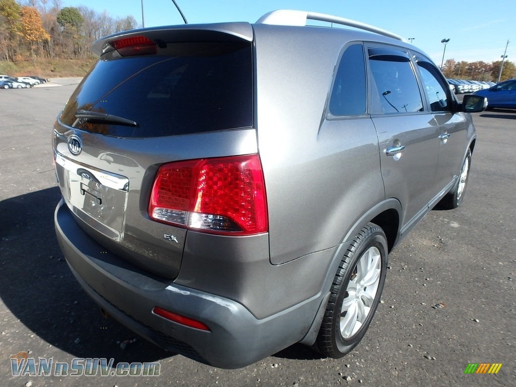 2011 Sorento EX AWD - Titanium Silver / Black photo #4