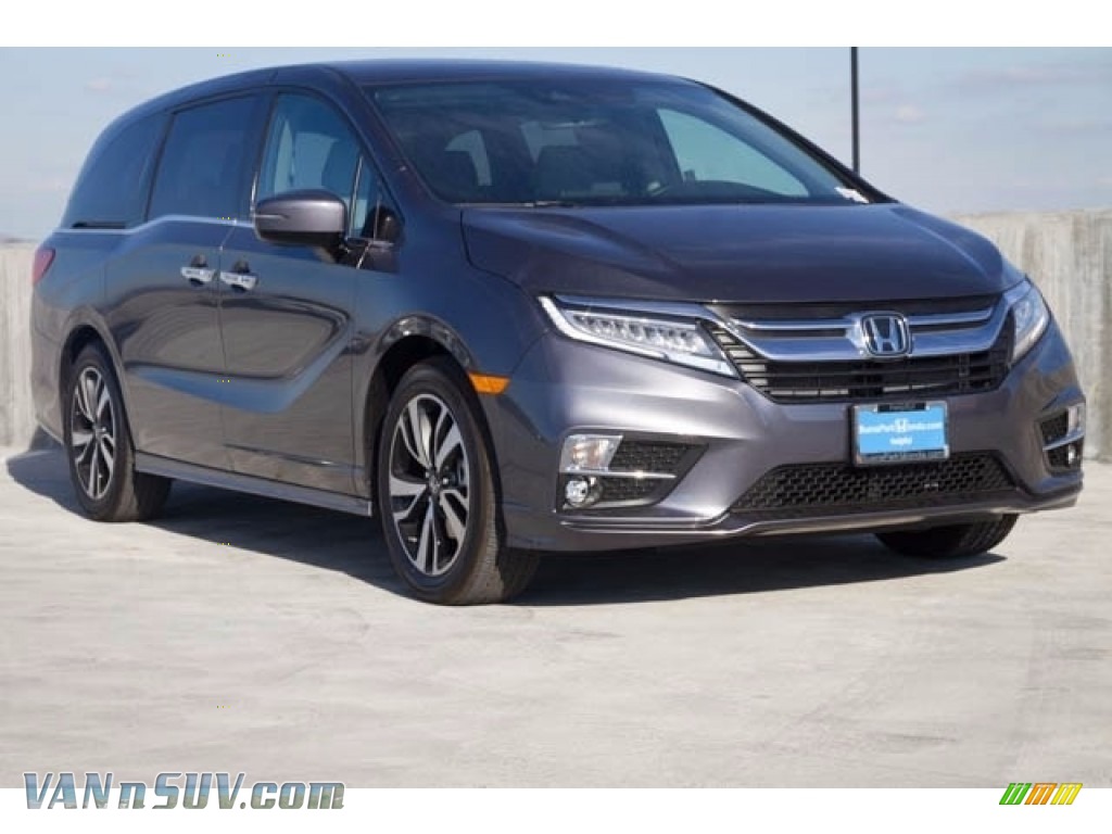 Modern Steel Metallic / Gray Honda Odyssey Elite