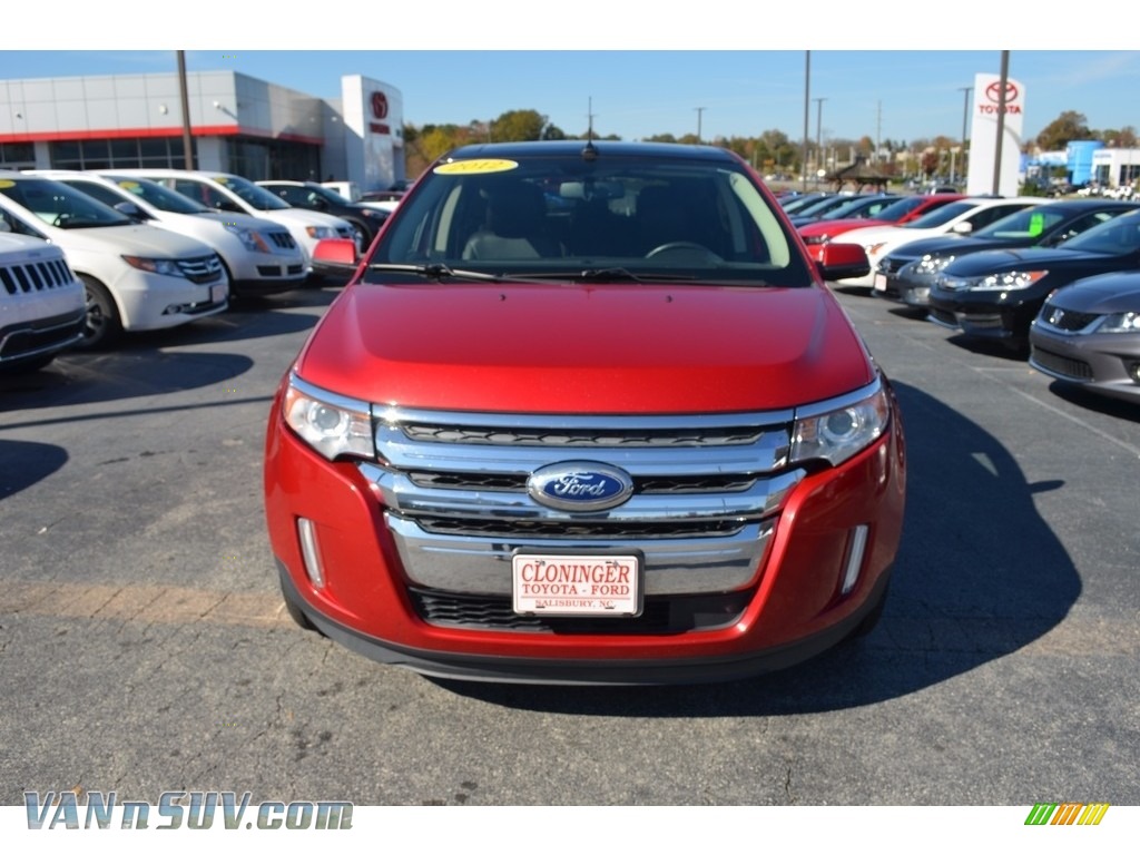 2012 Edge Limited AWD - Red Candy Metallic / Charcoal Black photo #29