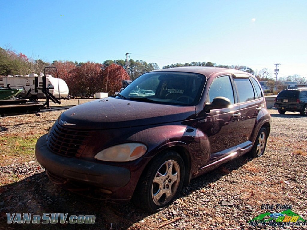 2002 PT Cruiser Limited - Deep Cranberry Pearlcoat / Taupe photo #1