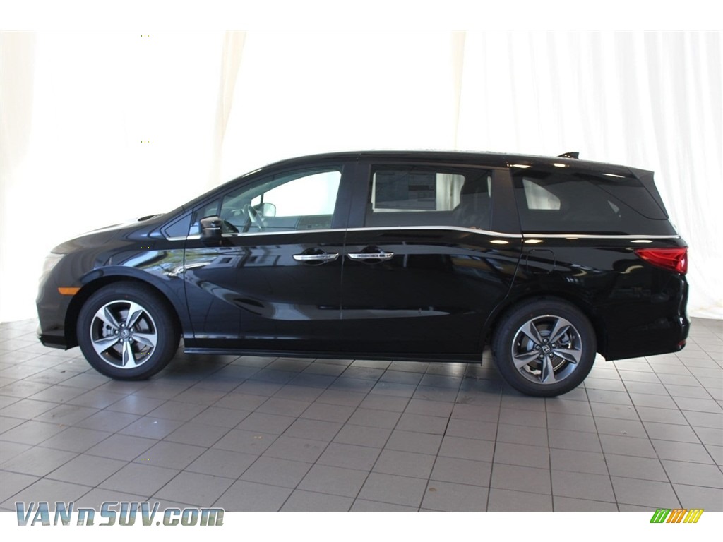 2018 Odyssey Touring - Crystal Black Pearl / Gray photo #4