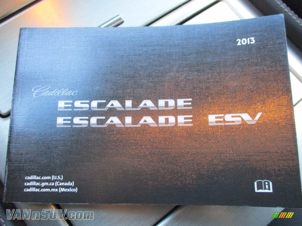 2013 Escalade Platinum AWD - Black Ice Metallic / Ebony photo #32