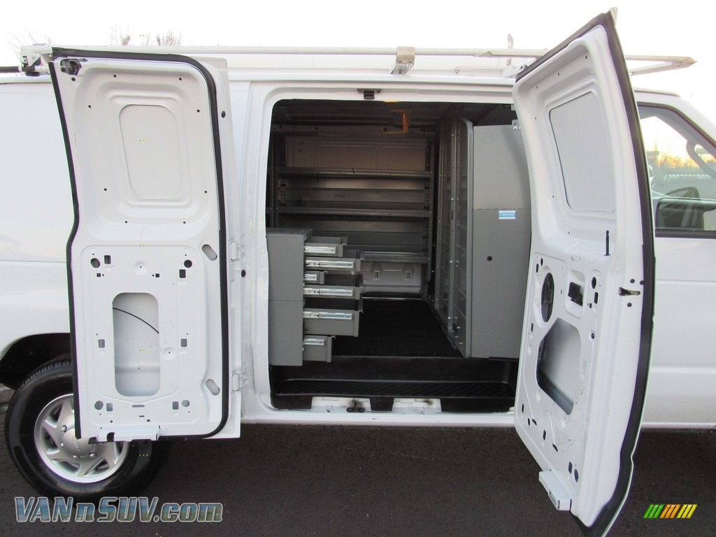 2012 E Series Van E150 Cargo - Oxford White / Medium Flint photo #14