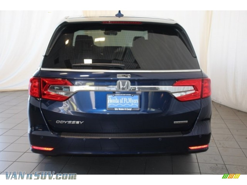 2018 Odyssey Touring - Obsidian Blue Pearl / Gray photo #7