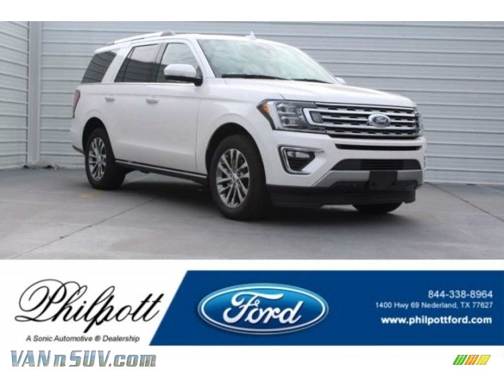 White Platinum / Ebony Ford Expedition Limited