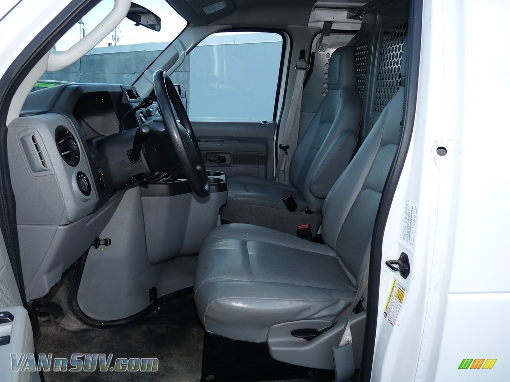 2013 E Series Van E250 Cargo - Oxford White / Medium Flint photo #7
