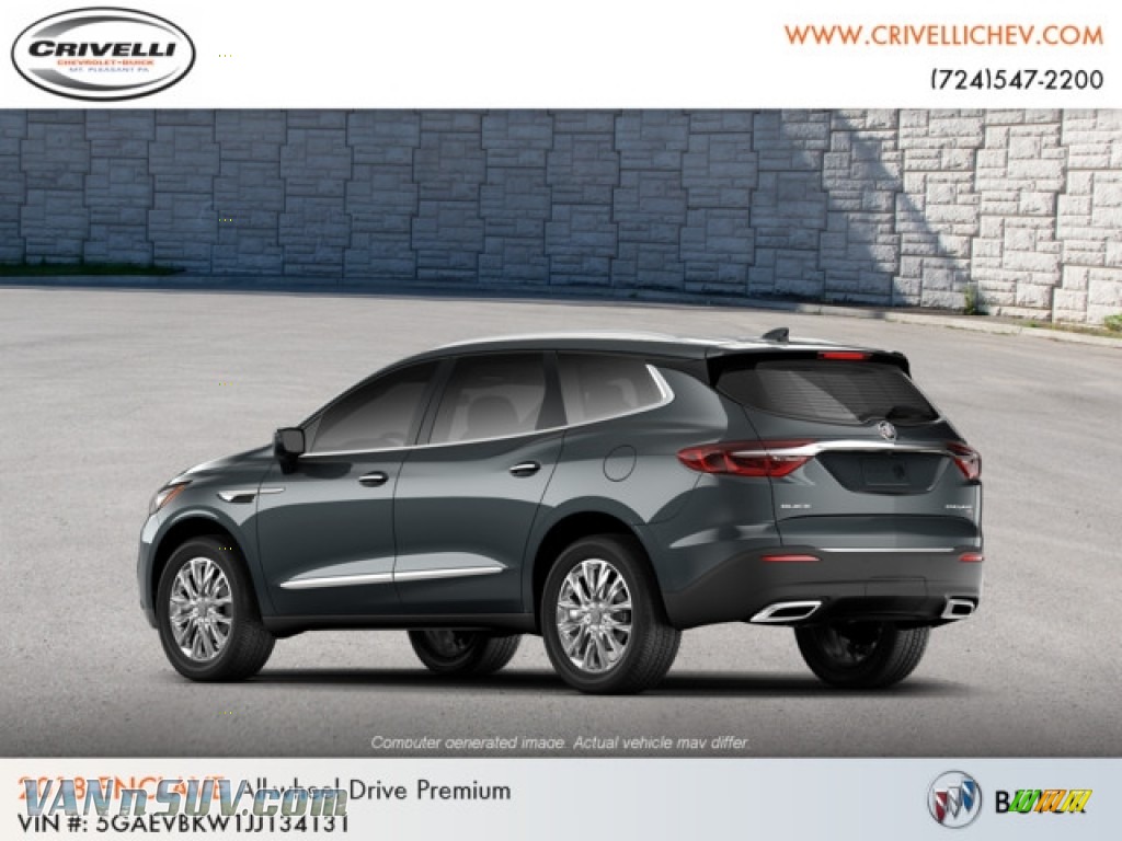 2018 Enclave Premium AWD - Dark Slate Metallic / Shale photo #3