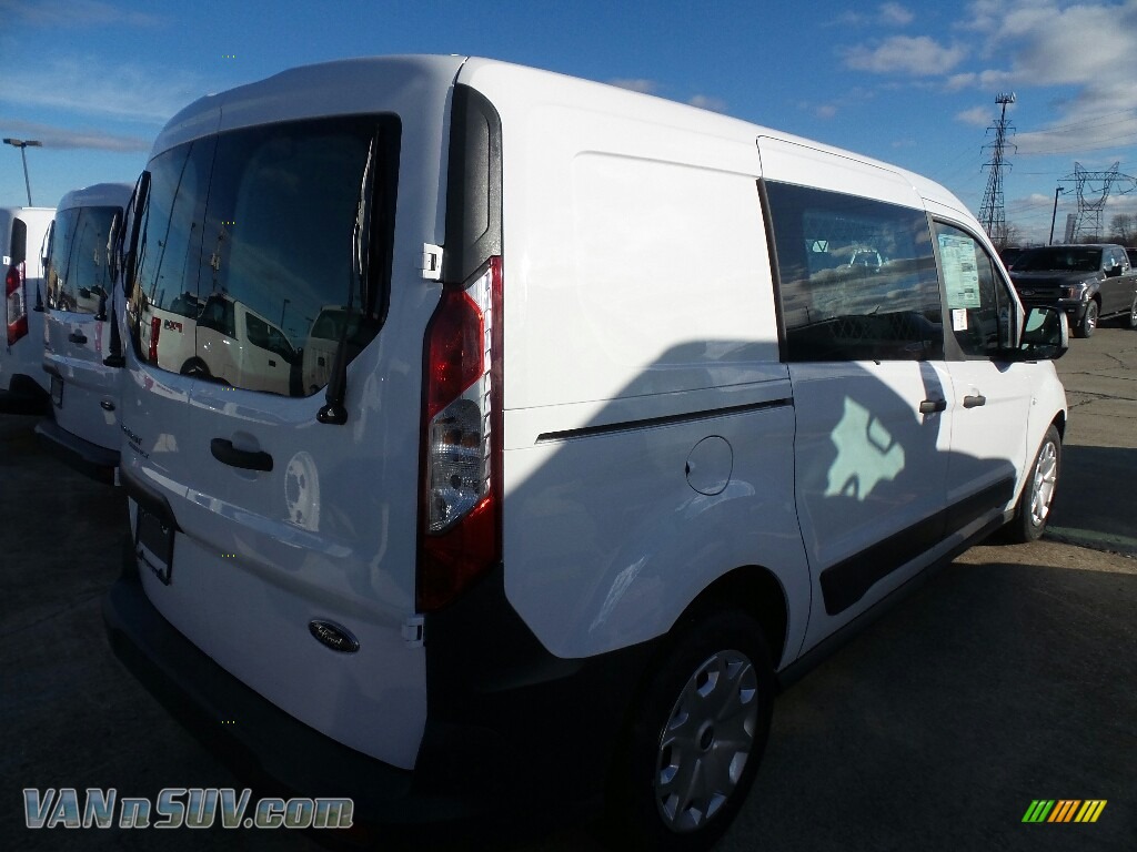 2018 Transit Connect XL Van - Frozen White / Charcoal Black photo #3