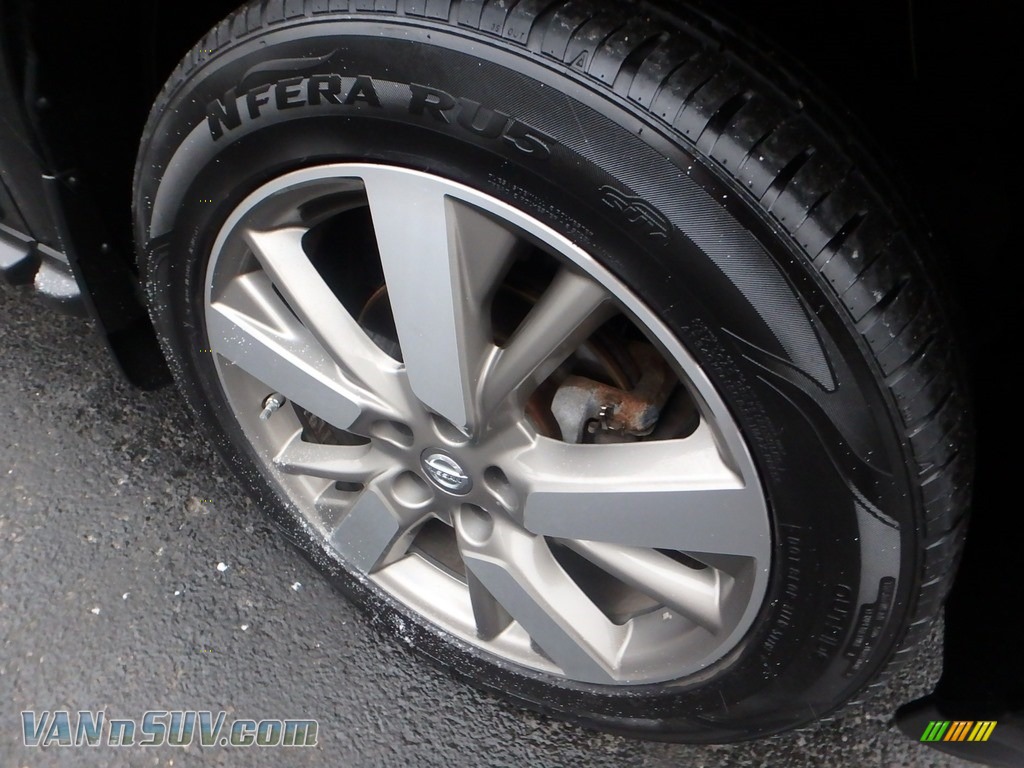 2014 Pathfinder Platinum AWD - Super Black / Charcoal photo #9