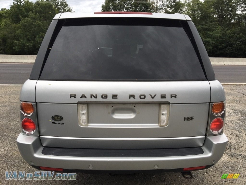 2003 Range Rover HSE - Zambezi Silver Metallic / Charcoal/Jet Black photo #4