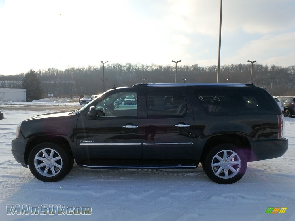 2012 Yukon XL Denali AWD - Carbon Black Metallic / Ebony photo #12