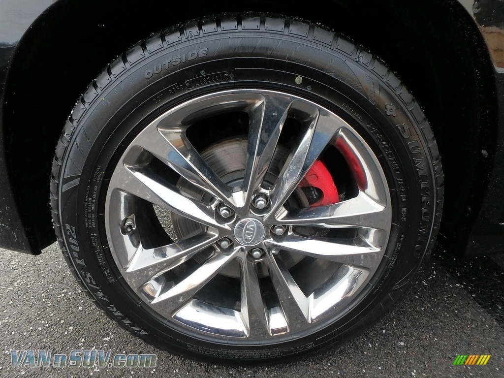 2014 Sorento SX V6 AWD - Ebony Black / Gray photo #11