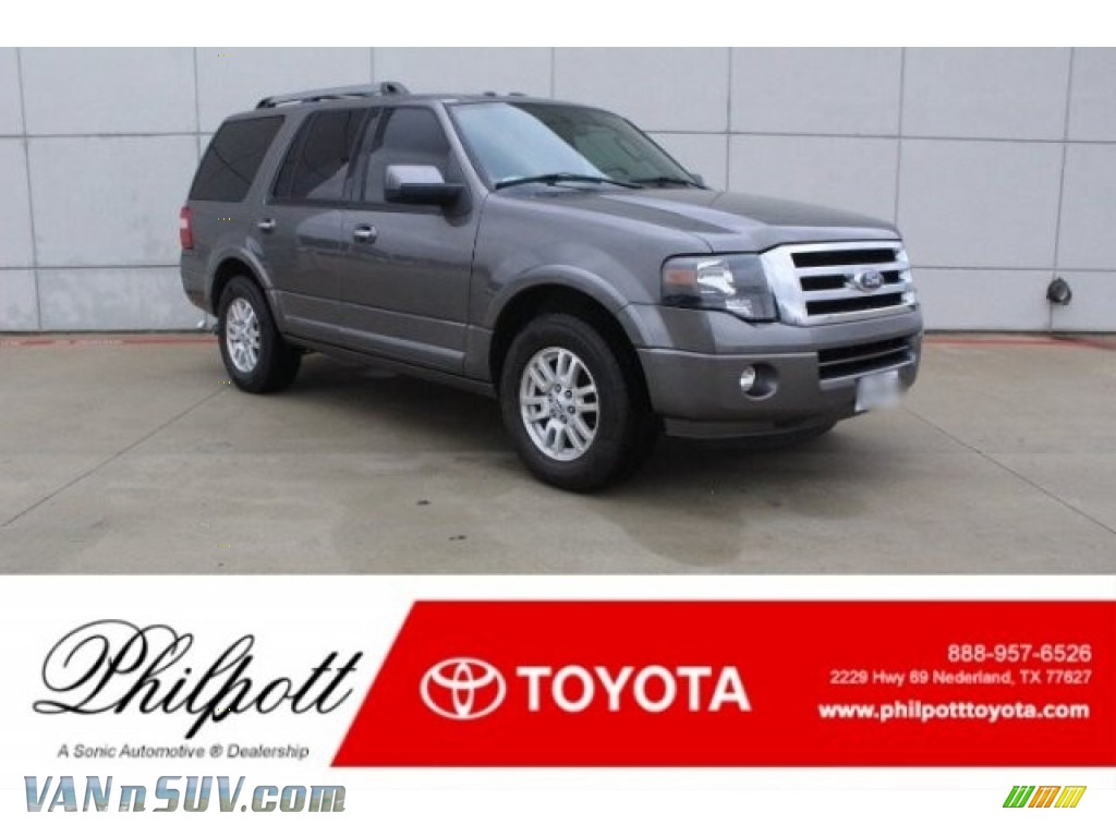 Sterling Gray / Charcoal Black Ford Expedition Limited