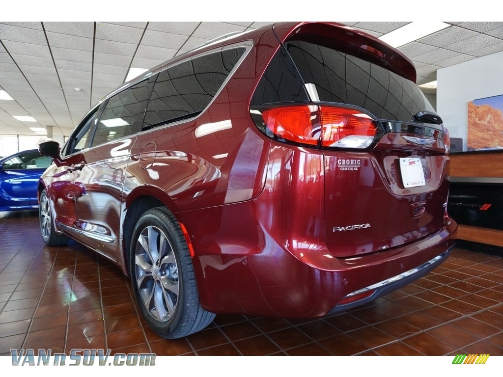 2018 Pacifica Limited - Velvet Red Pearl / Black/Deep Mocha photo #4