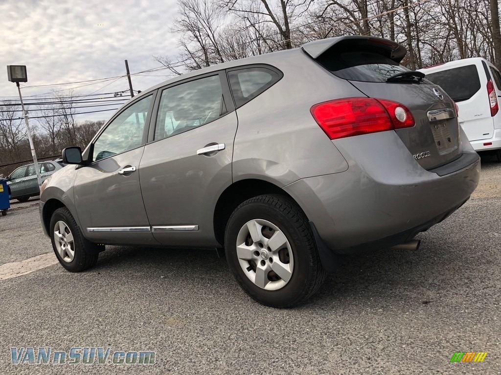 2011 Rogue SV AWD - Frosted Steel Metallic / Gray photo #4
