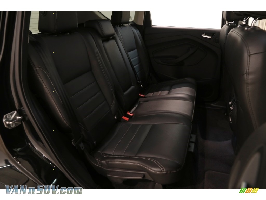2014 Escape Titanium 2.0L EcoBoost 4WD - Tuxedo Black / Charcoal Black photo #18