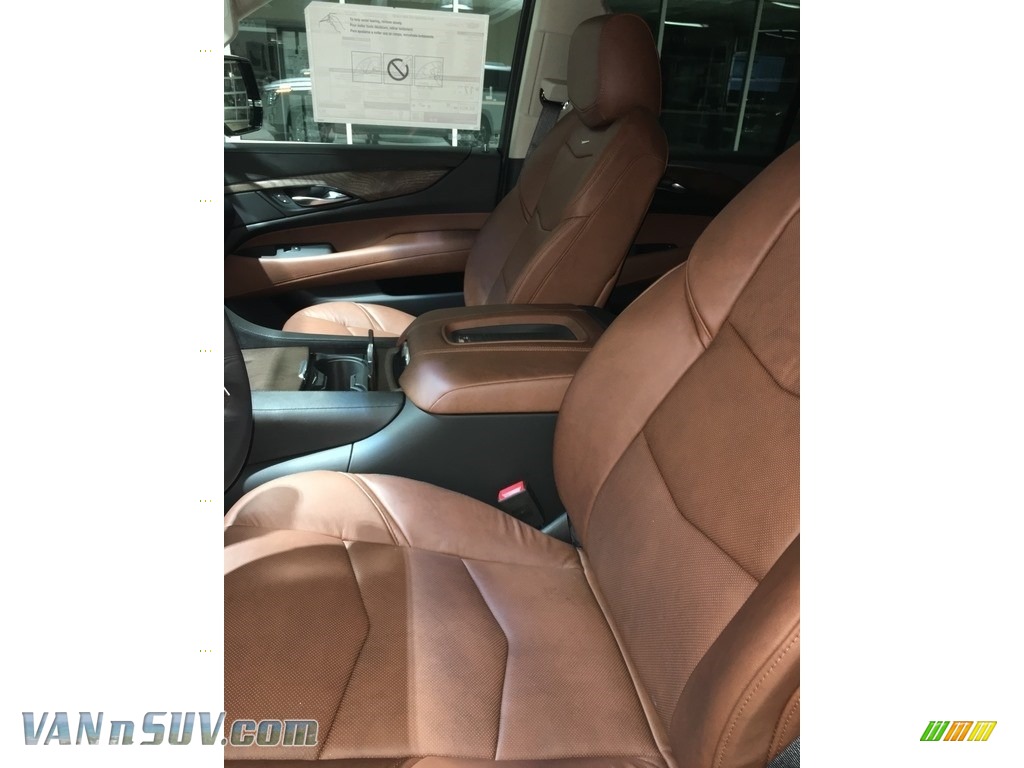 2018 Escalade ESV Luxury 4WD - Crystal White Tricoat / Kona Brown/Jet Black photo #12