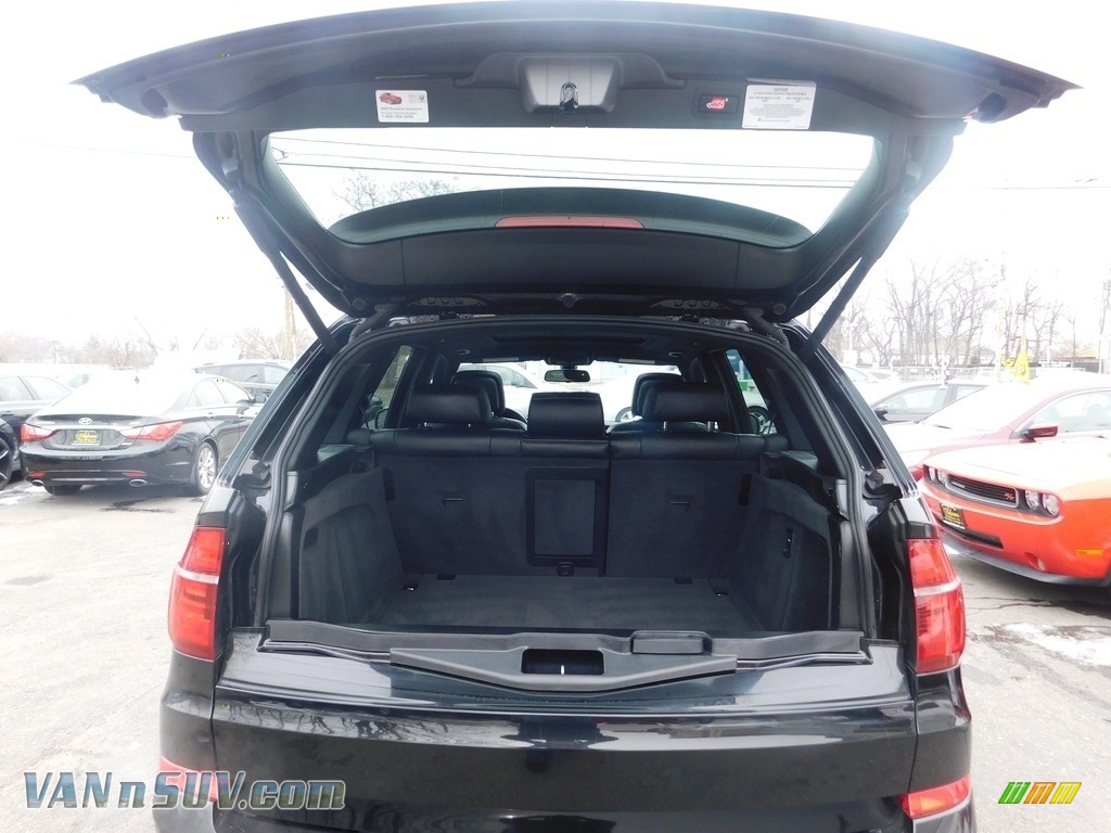 2012 X5 xDrive35i Premium - Carbon Black Metallic / Black photo #55