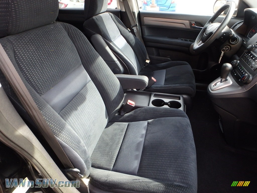 2009 CR-V EX 4WD - Crystal Black Pearl / Black photo #11