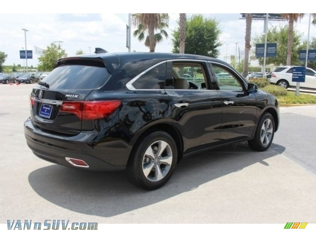 2014 MDX  - Crystal Black Pearl / Parchment photo #8