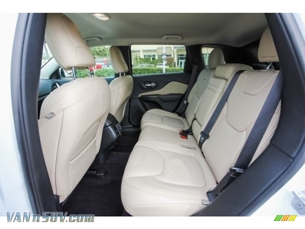 2016 Cherokee Limited - Bright White / Black/Light Frost Beige photo #20