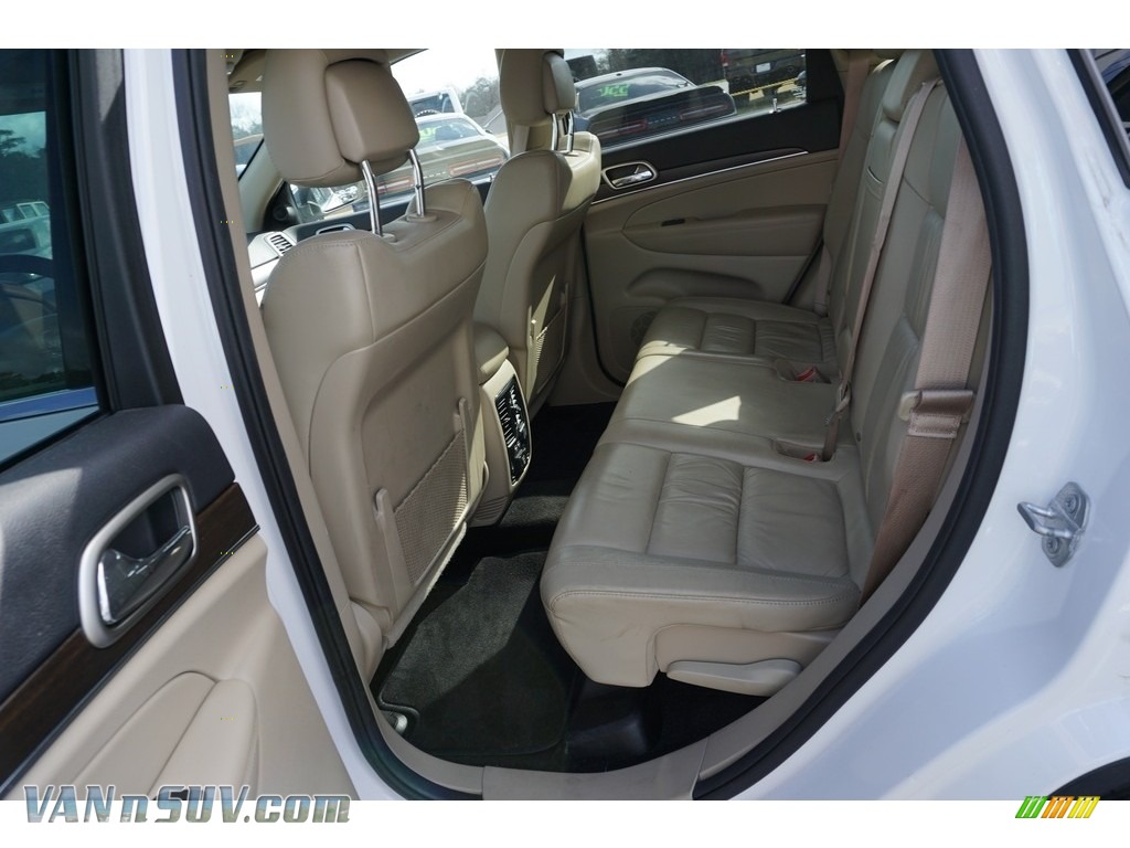 2015 Grand Cherokee Limited - Bright White / Black/Light Frost Beige photo #22