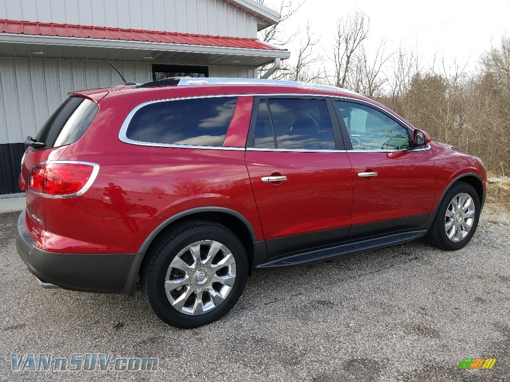 2012 Enclave AWD - Crystal Red Tintcoat / Cashmere photo #6